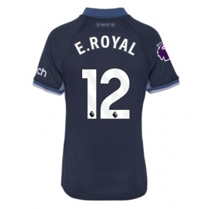 Tottenham Hotspur Emerson Royal #12 Udebanetrøje Dame 2023-24 Kort ærmer